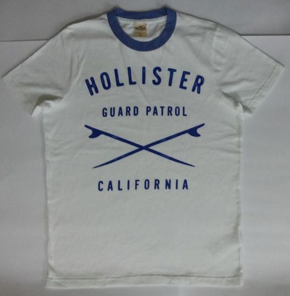 CAMISETA BRANCA HOLLISTER