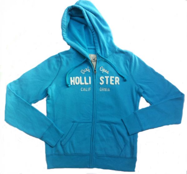 MOLETON AZUL HOLLISTER