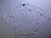 CARDIGAN BRANCO HOLLISTER