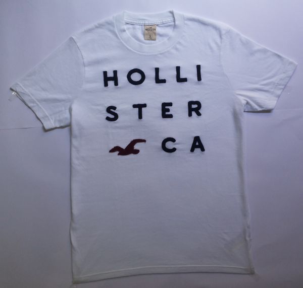 CAMISETA BRANCA HOLLISTER